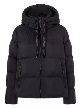 Стеганая куртка Timezone, черный