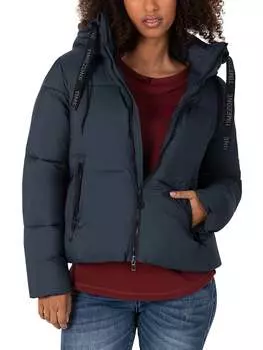 Стеганая куртка Timezone, темно синий