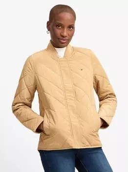 Стеганая куртка Tommy Hilfiger, бежевый