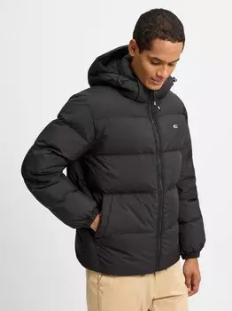 Стеганая куртка Tommy Jeans, черный