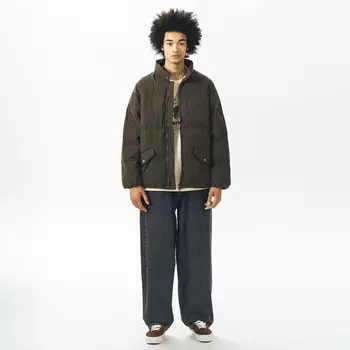 Стеганая куртка унисекс 714Street, цвет Dark Coffee