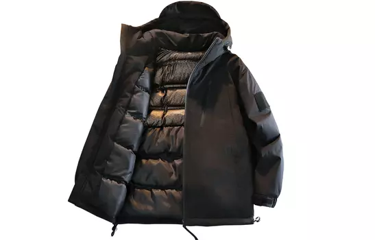 Стеганая куртка унисекс A.X.S.K, Желтый