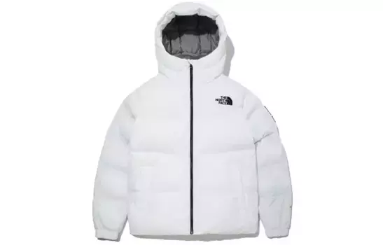 Стеганая куртка унисекс белая The North Face, белый