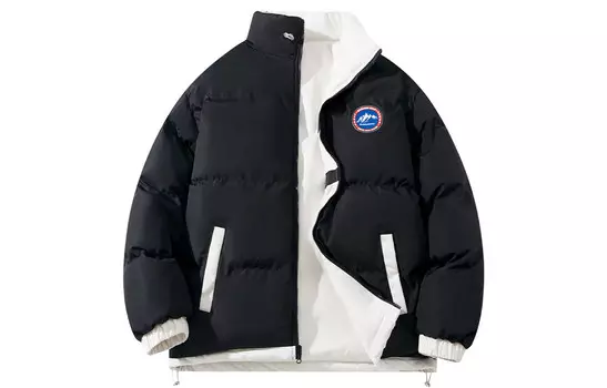 Стеганая куртка унисекс BOBBY ABLEY, Белый красный (я ношу его с обеих сторон)