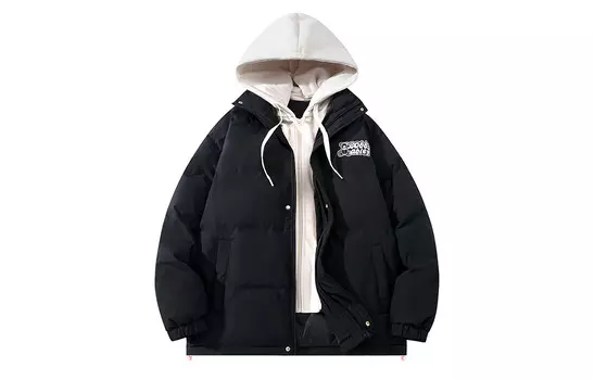 Стеганая куртка унисекс BOBBY ABLEY, Черно-белый