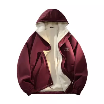 Стеганая куртка унисекс BRUMAIRE, 9915JR бордовый