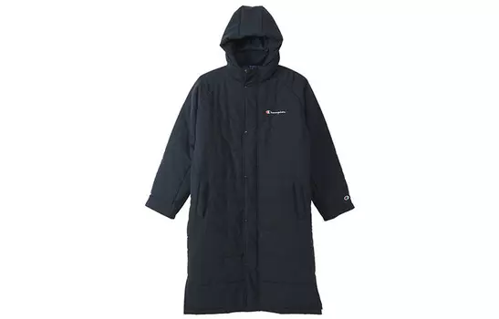 Стеганая куртка унисекс Champion, темно-синий