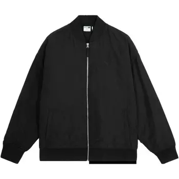 Стеганая куртка унисекс черная Puma, черный