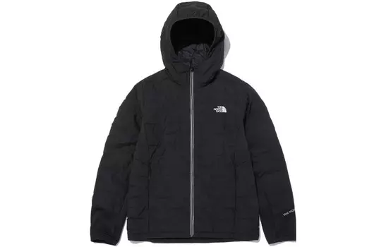 Стеганая куртка унисекс черная The North Face, черный