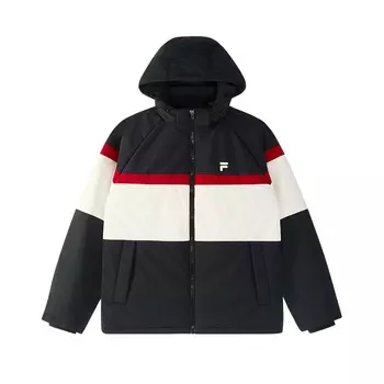 Стеганая куртка унисекс черный Fila Fusion