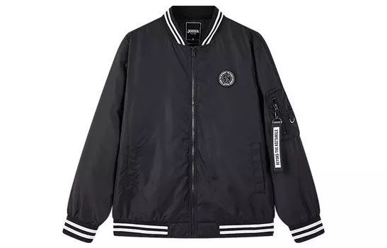 Стеганая куртка унисекс черный Joma