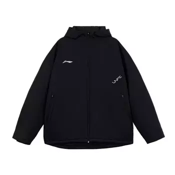 Стеганая куртка унисекс черный Lining