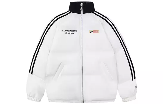 Стеганая куртка унисекс DARKCIRCLE, Белый (бесплатно)