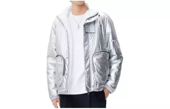 Стеганая куртка унисекс Dickies, цвет Silver