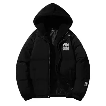 Стеганая куртка унисекс Fido Dido, черный