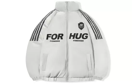 Стеганая куртка унисекс FORHUG, Черный