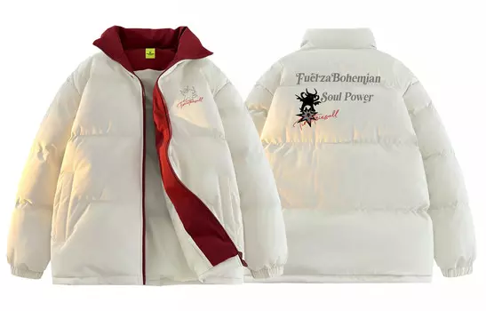 Стеганая куртка унисекс Fuerza, черный