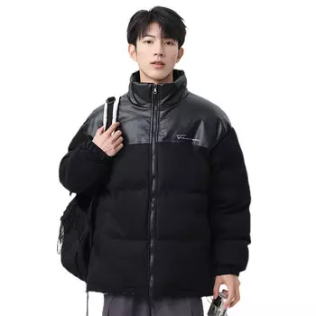 Стеганая куртка унисекс Fuerza, черный