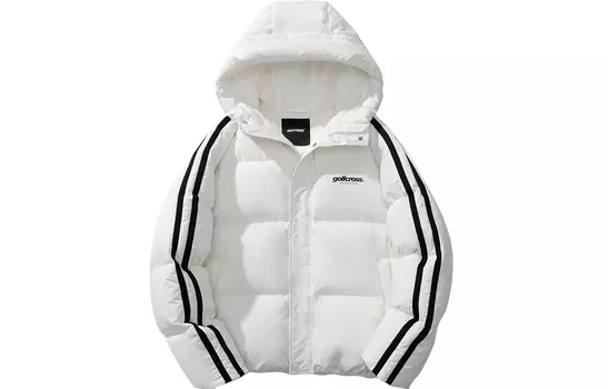 Стеганая куртка унисекс GOLFCROSS, Белый