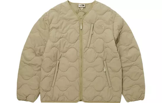 Стеганая куртка унисекс хаки/коричневый The North Face, коричневый