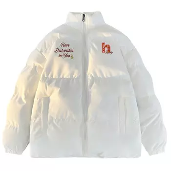 Стеганая куртка унисекс Havr, Белый