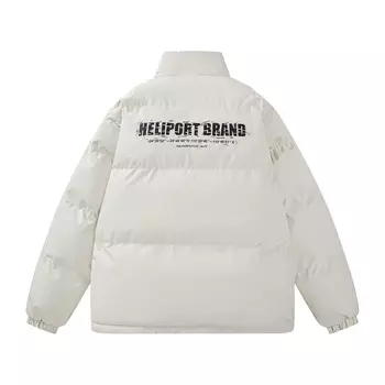 Стеганая куртка унисекс HELIPORT, Белый