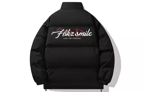 Стеганая куртка унисекс Hikz, Черный