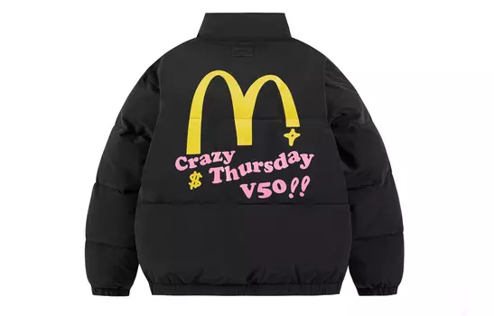 Стеганая куртка унисекс ICONS Lab, Черный