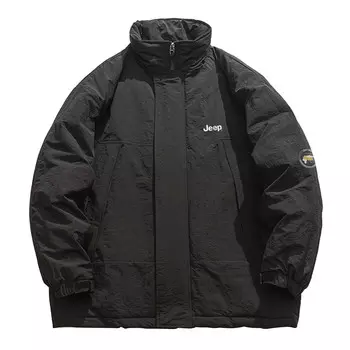 Стеганая куртка унисекс Jeep, черный