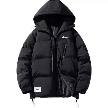 Стеганая куртка унисекс Jeep, черный