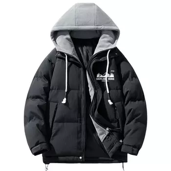 Стеганая куртка унисекс Jeep, черный