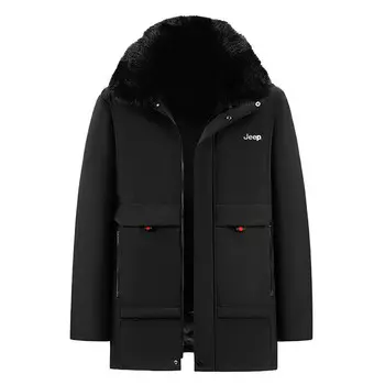 Стеганая куртка унисекс Jeep, черный