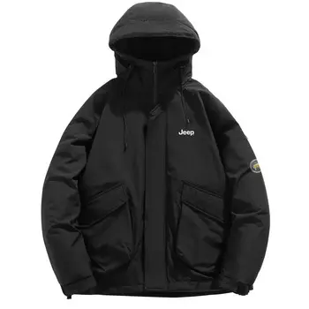 Стеганая куртка унисекс Jeep, черный