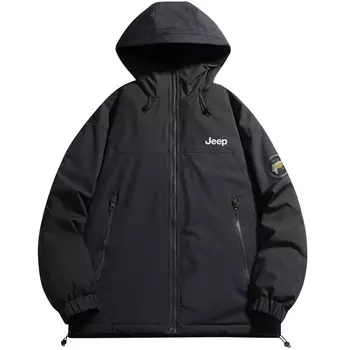 Стеганая куртка унисекс Jeep, черный