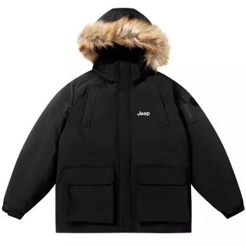 Стеганая куртка унисекс Jeep, черный