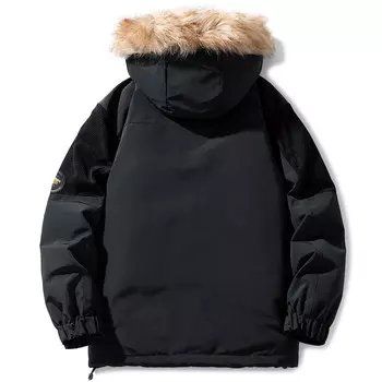 Стеганая куртка унисекс Jeep, черный