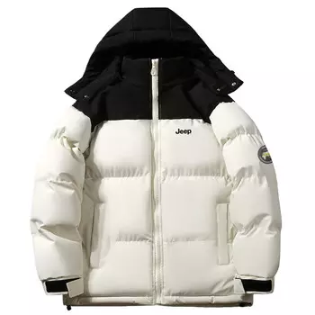 Стеганая куртка унисекс Jeep, черный