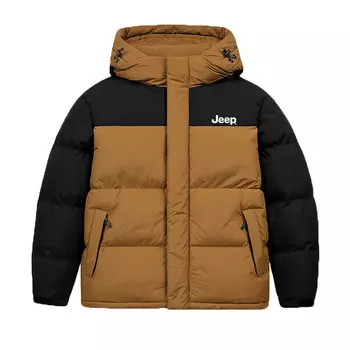 Стеганая куртка унисекс Jeep, цвет Caramel