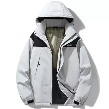 Стеганая куртка унисекс Jeep, цвет Dark Blue (Padded Jacket)