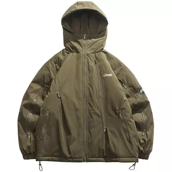 Стеганая куртка унисекс Jeep, хаки