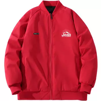 Стеганая куртка унисекс Jeep, красный