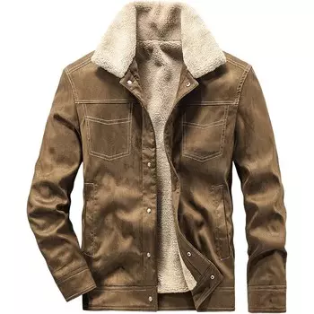 Стеганая куртка унисекс Jeep Spirit, темно-коричневый