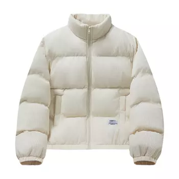 Стеганая куртка унисекс Jifffly, Черный