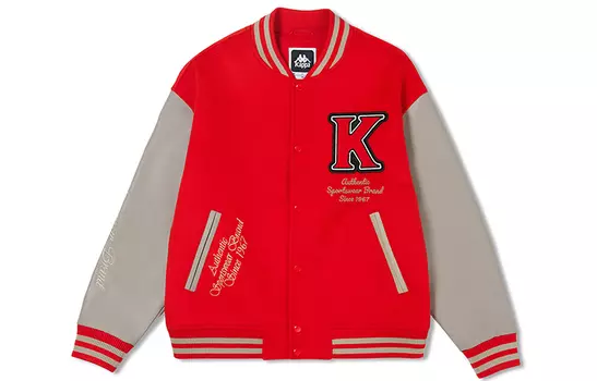 Стеганая куртка унисекс Kappa, цвет Chinese Red -554