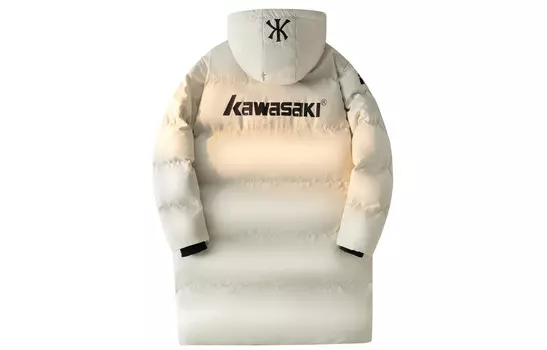 Стеганая куртка унисекс Kawasaki, черный