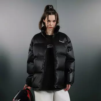 Стеганая куртка унисекс Kawasaki, черный