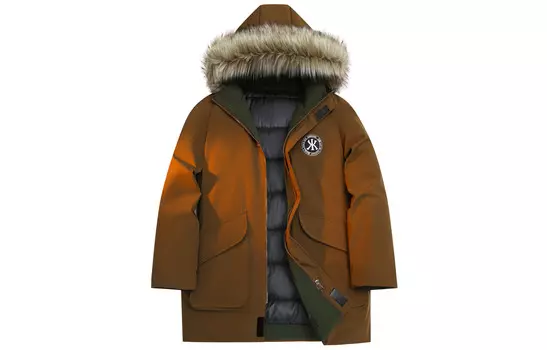 Стеганая куртка унисекс Kawasaki, черный