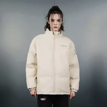 Стеганая куртка унисекс Kawasaki, черный