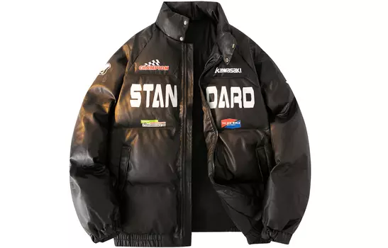 Стеганая куртка унисекс Kawasaki, Черный (базовая версия)