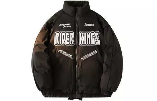 Стеганая куртка унисекс Kawasaki, хаки